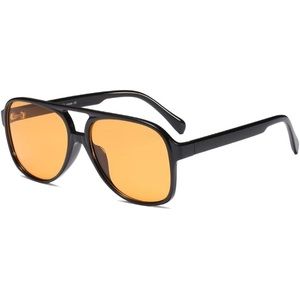 Vintage Retro orange 70’s Sunglasses
